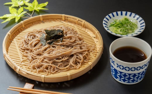 新潟県村上市産 本生そば 9人前セット 計990g そばつゆ付き