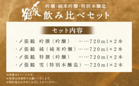 D4049 〆張鶴　720ml×8本セット