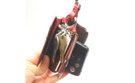 マルチキーケース　ビートル「Beetle」（ネイビー）