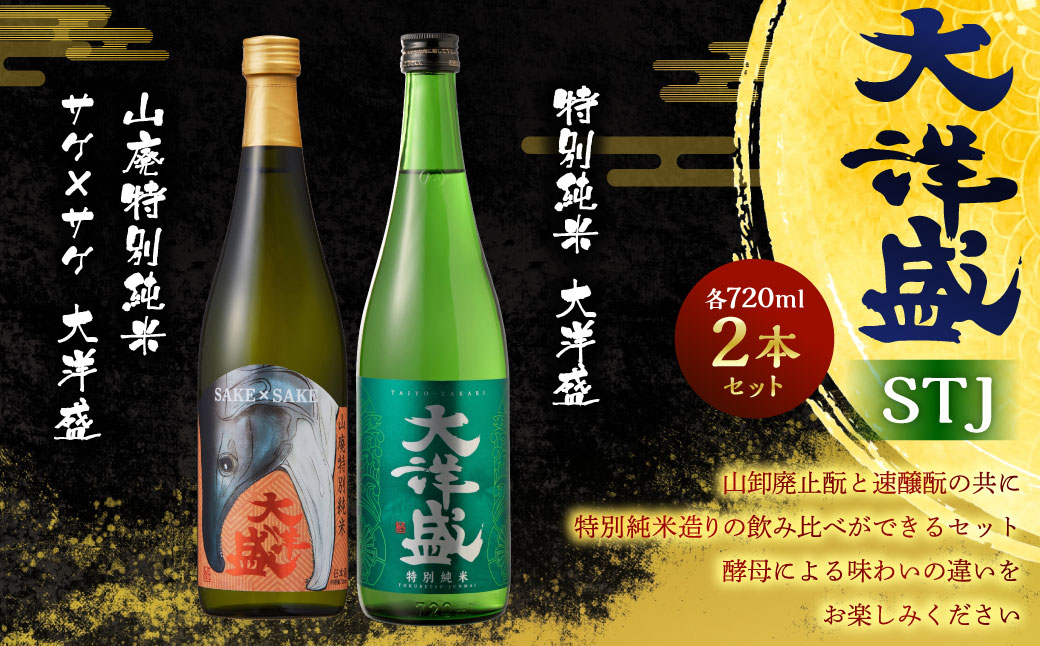 大洋盛 セット STJ（720ml 飲み比べ 2本セット）