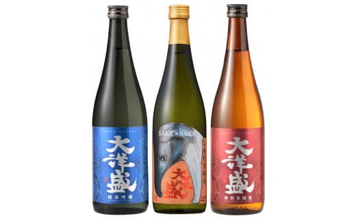 大洋盛セットSA 日本酒 飲み比べセット 720ml×3本 大洋酒造 新潟県 地酒 清酒 [AB4030]