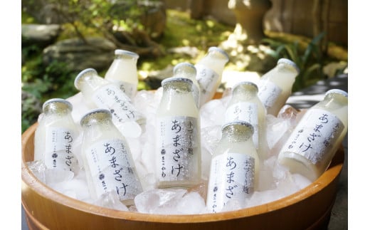 千年鮭きっかわ 手づくり麹 あまざけ 180ml×10本セット（化粧箱入）