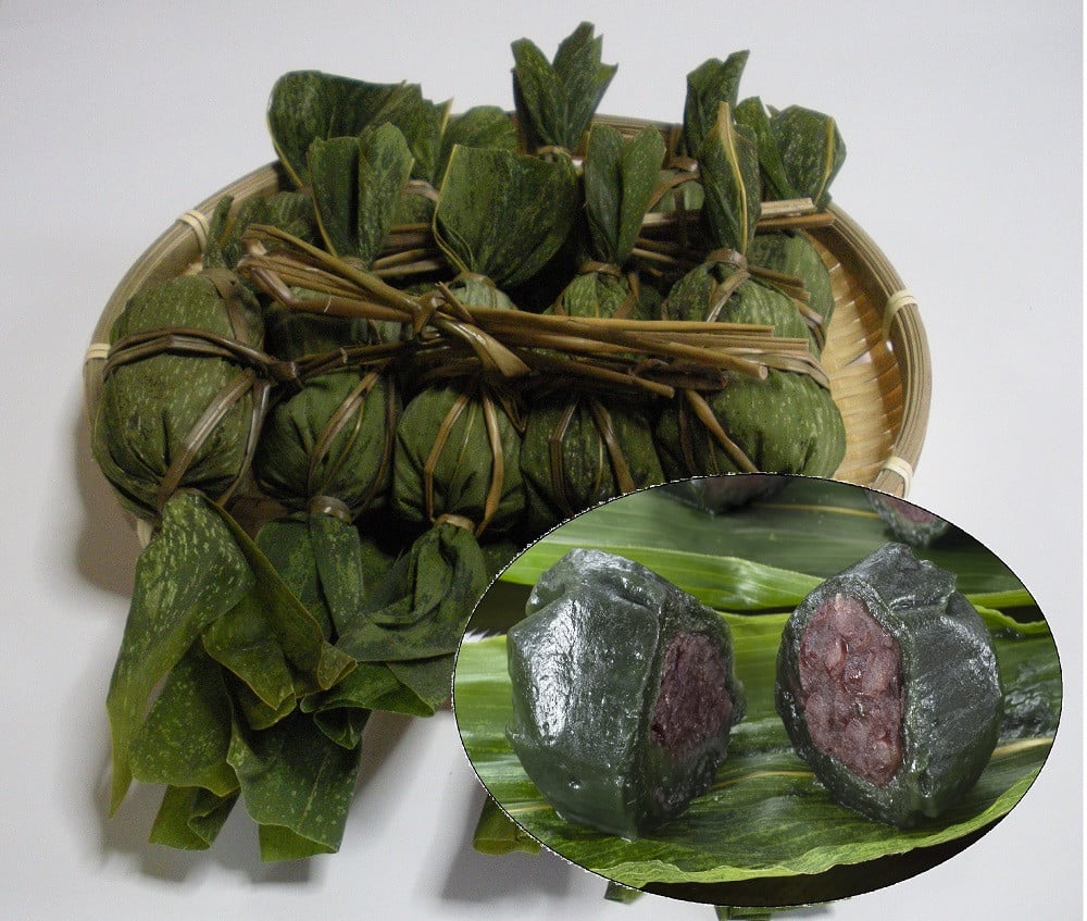 村上の元気なかあちゃんたちが手作りした笹団子（粒あん20ヶ） 1061002