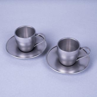 ヴィンテージ DWカップ & ソーサー 100ml 2客セット
