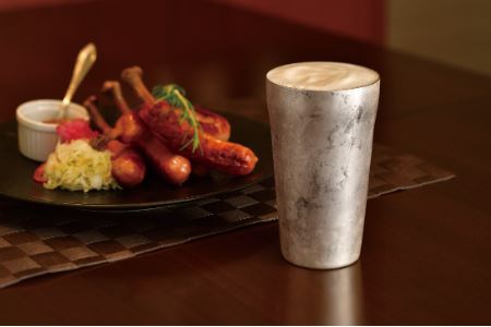 折燕ORI-EN タンブラー420ml 2個セット ANTIQUE SILVER・COPPER RED