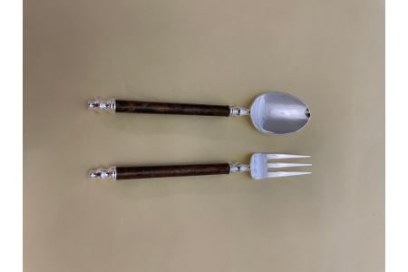 折燕ORI-EN コーヒースプーン・ヒメフォーク 10本セット SP COPPER RED