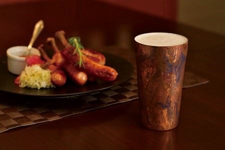 折燕ORI-EN タンブラー420ml・コーヒースプーン・ヒメフォーク COPPER RED