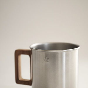 グローカルスタンダードプロダクツ TSUBAME M&W Mug / Lサイズ / シルバー シルバー