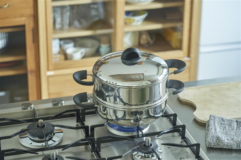 〈宮﨑製作所〉 Miyaco Japan 蒸し器25cm