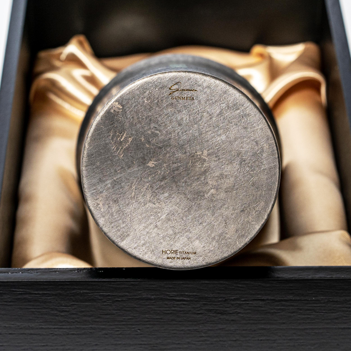 チタン二重タンブラー GUNMETA 広口小