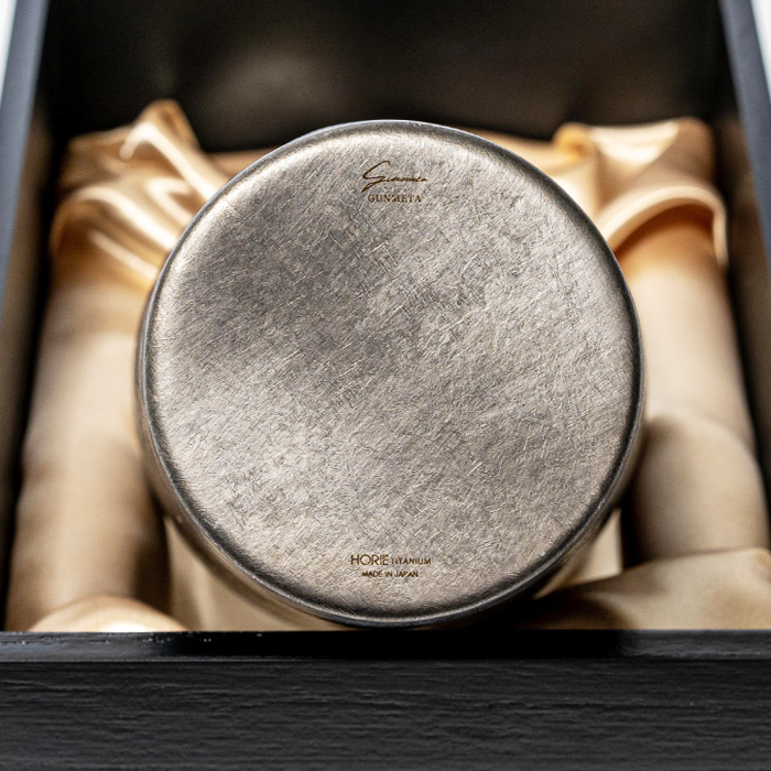 チタン二重タンブラー GUNMETA ビアロック