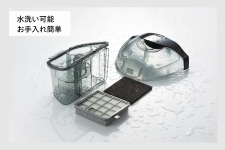 サイクロン式家庭用クリーナー (YC-E019SBK)