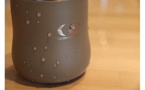 Outdoorscene 18-8ステンレス二重構造タンブラー カーキ