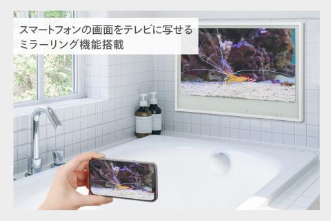 【別途設置工事必要】24V型浴室テレビ(VB-BB241W)