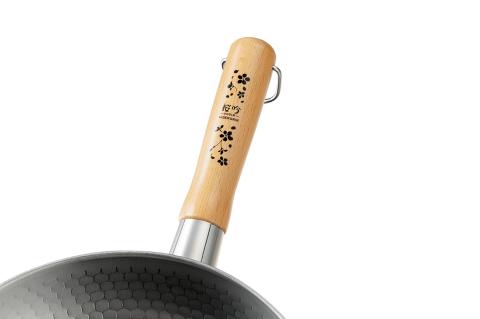 OGS-500 燕人の匠 [桜吟] ステンレスゆきひら鍋18cm 蓋付き