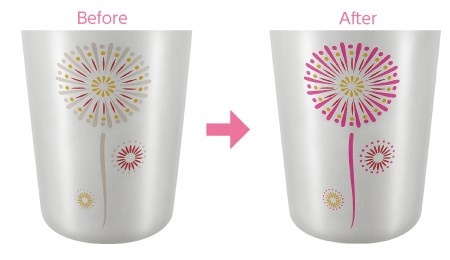 EJK-400 感温タンブラー420ml 花火