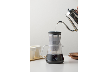 コーヒーサーバーストロン2WAYドリッパー・クリアティーポットLLステンレスメッシュセット