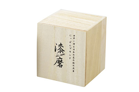 箔衣 2重ロックカップ【桐箱入】越前和紙コースター添え