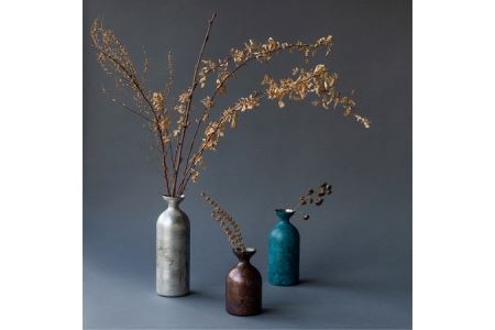 折燕ORI-EN 二重徳利2合 COPPER RED