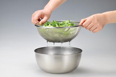 SUS-Z350 流石 ストロングメッシュザル16cm & ボウル15cm