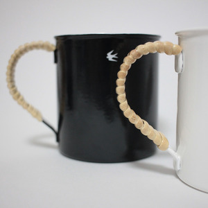 グローカルスタンダードプロダクツ TSUBAME RATTAN Mug Lサイズ (ブラック) ブラック