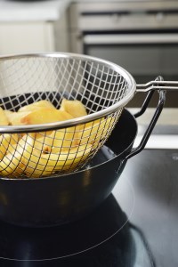 LB-098 ラバーゼ 鉄揚げ鍋セット22cm