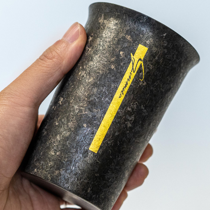 チタン二重タンブラー GUNMETA 広口小