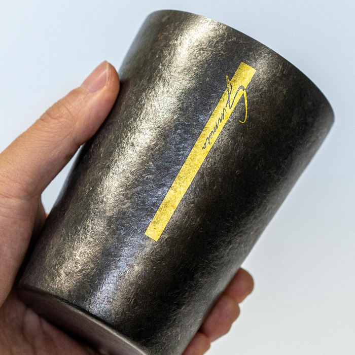 チタン二重タンブラー GUNMETA ビアロック