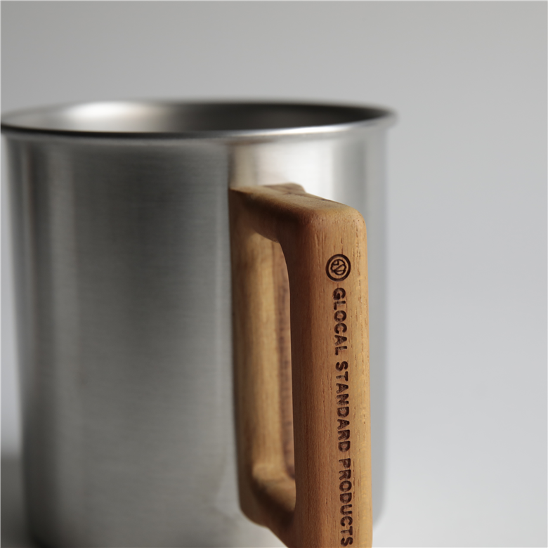 グローカルスタンダードプロダクツ TSUBAME / M&W Mug / Lサイズ 2個セット / シルバー