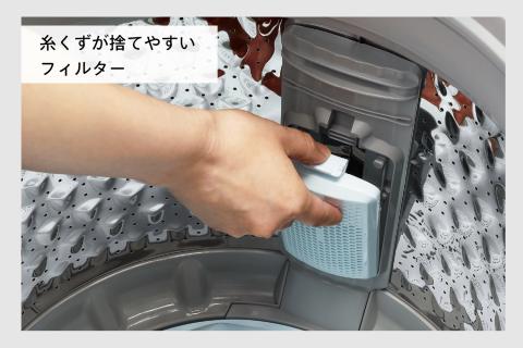 全自動電気洗濯機 5.5kg(WM-ED55W)