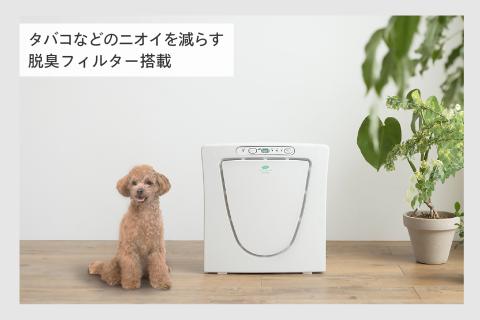 マイナスイオン発生空気清浄機(AC-D358PW)