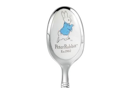 ピーターラビット 皿中七宝スプーン・フォーク(金仕上げ) 10本セット