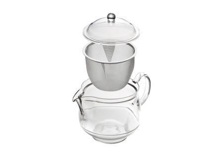 コーヒーサーバーストロン2WAYドリッパー・クリアティーポットLLステンレスメッシュセット