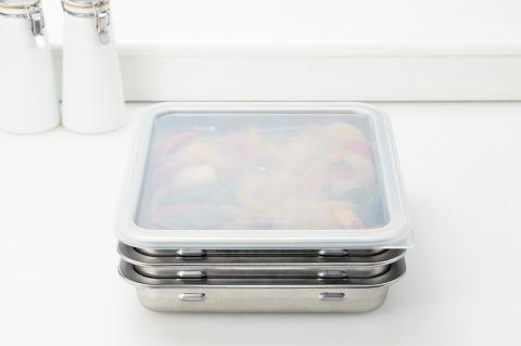 SUS-B700 流石 ステンレスバット3枚(フタ・アミ)