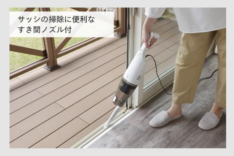 サイクロンスティック型クリーナー(TC-5182W) ホワイト