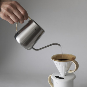 グローカルスタンダードプロダクツ TSUBAME Drip pot / 390ml / シルバー シルバー 390ml