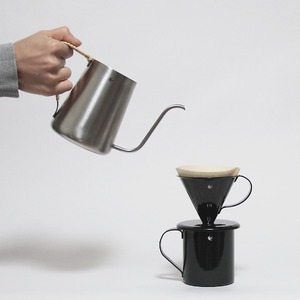 グローカルスタンダードプロダクツ TSUBAME Drip pot / 600ml / シルバー シルバー 600ml