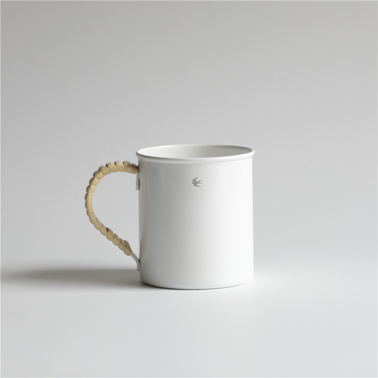 グローカルスタンダードプロダクツ TSUBAME RATTAN / Coffee Dripper & Mug セット / ホワイト