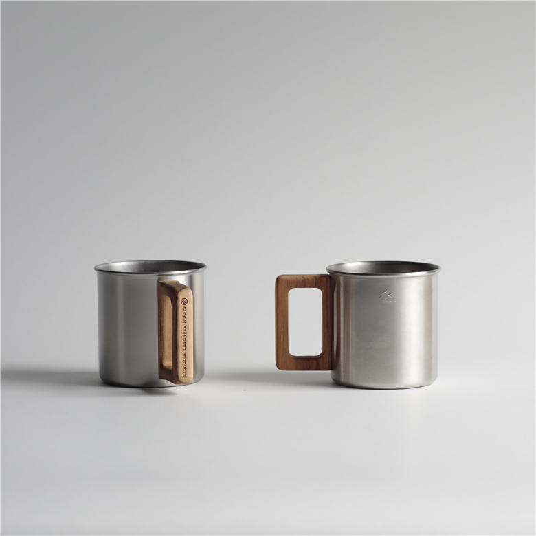 グローカルスタンダードプロダクツ TSUBAME / M&W Mug / Mサイズ 2個セット / シルバー