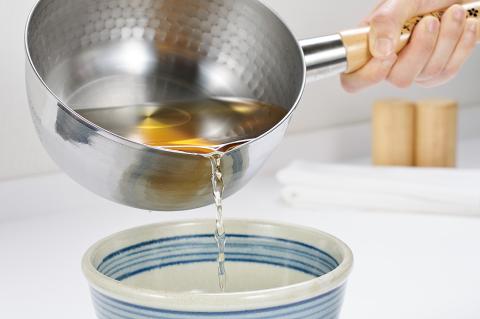 OGS-500 燕人の匠 [桜吟] ステンレスゆきひら鍋18cm 蓋付き