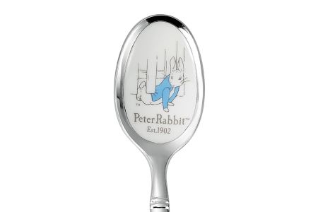 ピーターラビット 皿中七宝スプーン・フォーク(金仕上げ) 10本セット