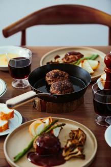 TMB-2357 enzo 鉄フライパン20cm ＆ 26cmセット