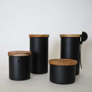 グローカルスタンダードプロダクツ TSUBAME Canister / Hook & Measuring spoon / マットブラック マットブラック Hook & Measuring spoon