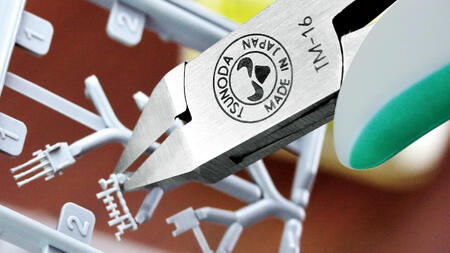 TND-12 ツノダ 金属加工のまち、燕市の高品質工具でプラモデル・模型工作の精密作業を！ニッパー & リードペンチ2点セット