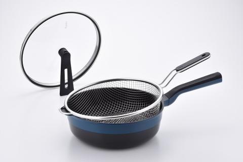 RHF-874 レミパンプラス(ネイビー) & かさなるストレーナーセット