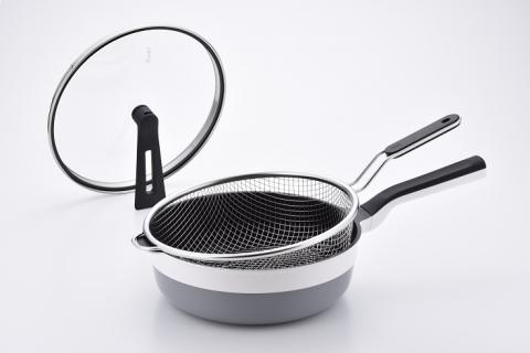 RHF-872 レミパンプラス(ホワイト) & かさなるストレーナーセット