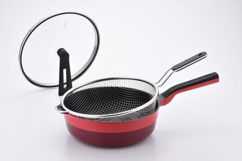 RHF-873 レミパンプラス(レッド) & かさなるストレーナーセット