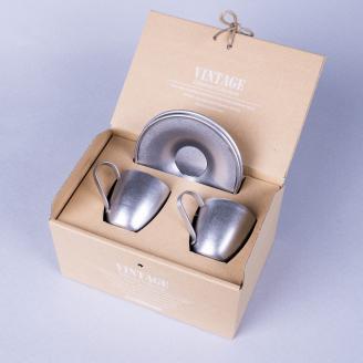 ヴィンテージ DWカップ & ソーサー 100ml 2客セット