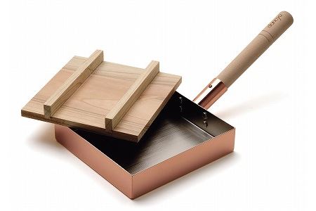 DA-37 ダンチュウ 純銅 玉子焼 (18×18cm)