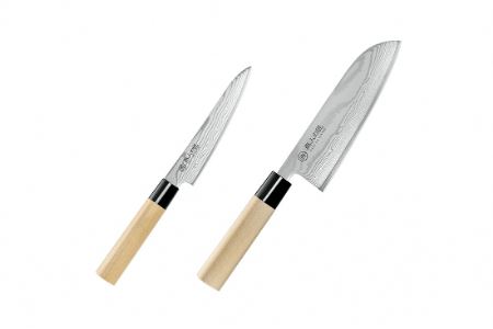 ETW-3000 燕人の匠 三徳包丁165mm & ぺティナイフ130mm